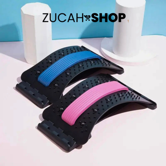 Estirador Lumbar Premium con Acupresión y Ajuste Postural de 3 Niveles