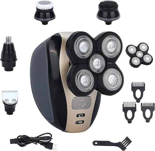 ¡Lanzamiento Exclusivo! – Maquinilla Eléctrica 5 Cabezales Titanium