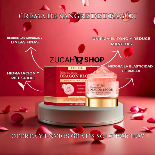 ¡Llévate 2 al Precio de 1! Crema Facial Rejuvenecedora con Retinol y Sangre de Dragón