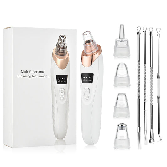 Removedor de Puntos Negros con Succión – Limpieza Facial Profunda y Microdermoabrasión Portátil