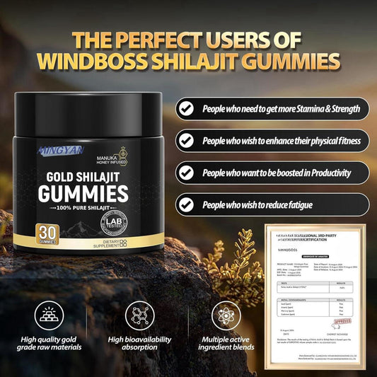 El Secreto Dorado del Himalaya – Energía, Vitalidad y Potencia Masculina en Cada Gomita